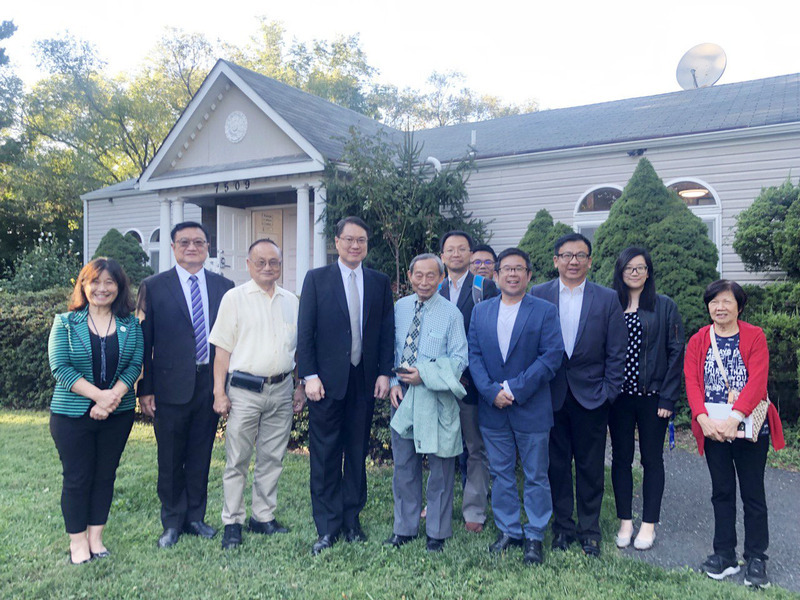 林右昌與華府僑胞交流 代表賴總統感謝支持