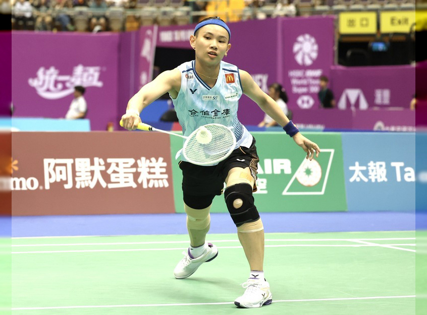戴資穎台北公開賽旗開得勝晉16強 帶傷出戰全為了球迷