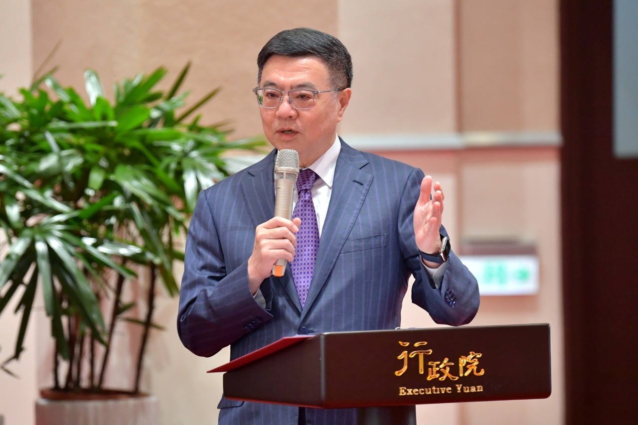 參訪台船 卓榮泰交付國安、淨零、海洋三大使命