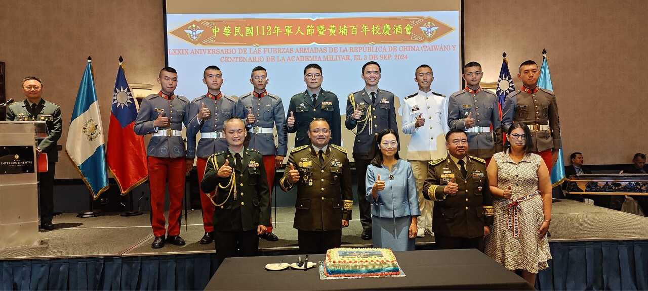 瓜地馬拉防長：台灣捍衛自由民主 瓜國是最忠實友邦