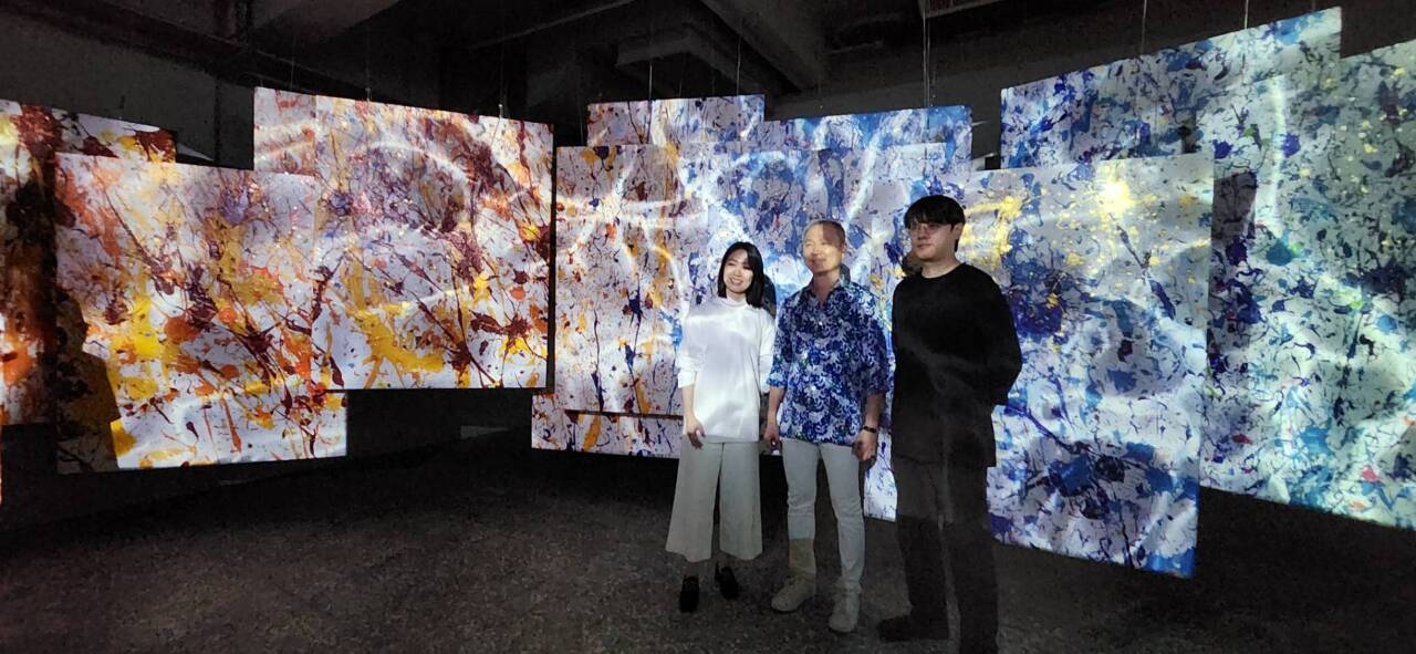 金馬賓館《無穹・無盡》展 新媒體演繹藝術家邵永添生命哲學