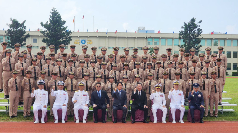 主持三軍士官新生開學典禮 總統提3點勉勵 盼傳承優良軍風