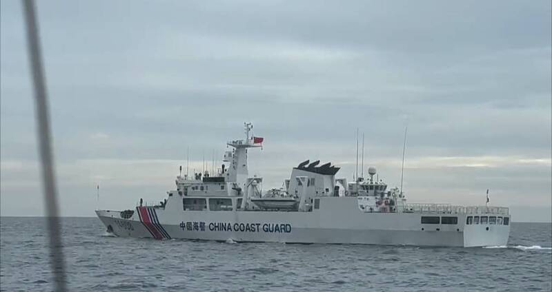 中國海警連兩天侵擾 金門海巡艇「1對1」平航對應  (影音)