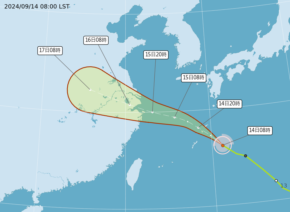 颱風貝碧佳撲日本奄美地方 東京嚴防酷暑