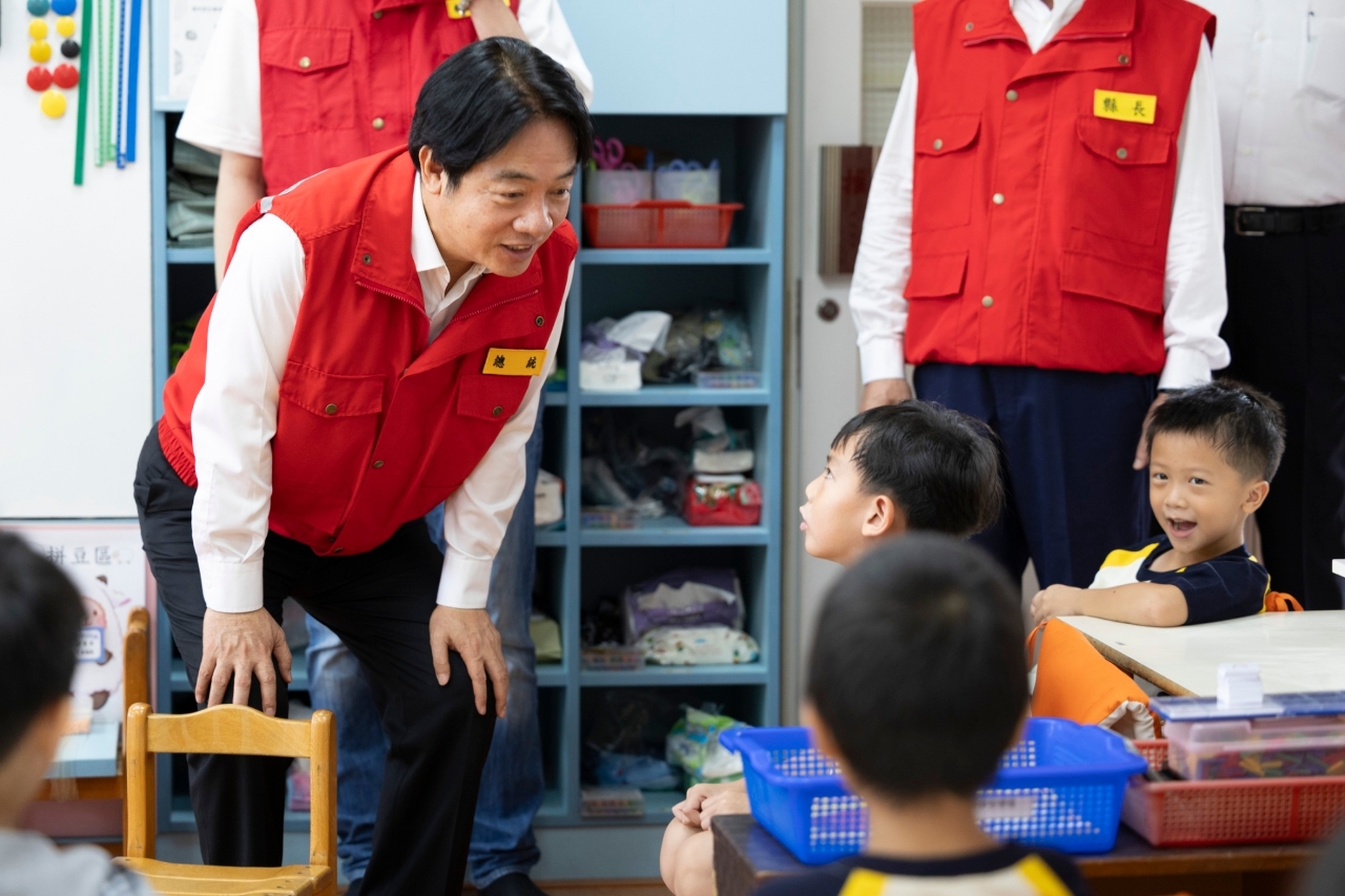 視察國家防災日演練 總統：運用新科技強化社會韌性及災防體系抗壓力