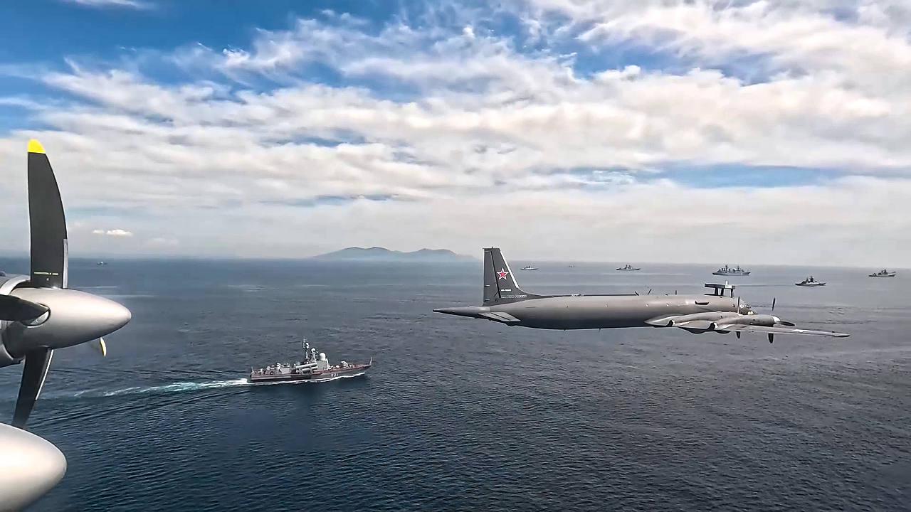 中俄在日本海展開軍演 納入防空和反潛武器