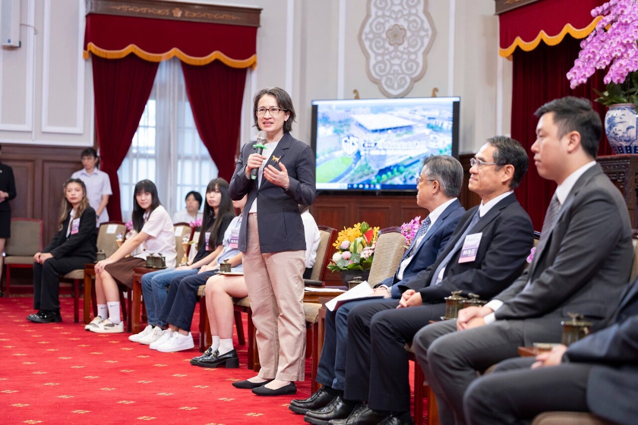 蕭美琴：資安領域女性比例少 盼激勵更多女力投入