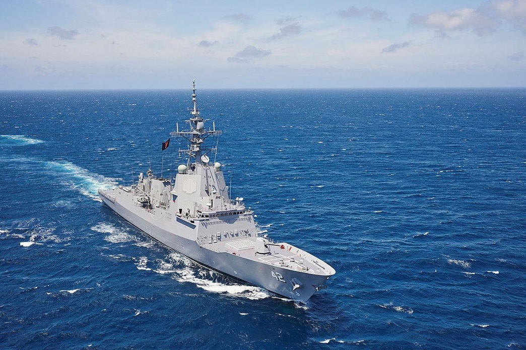 紐西蘭軍艦7年來首次航經台海 維護航行自由