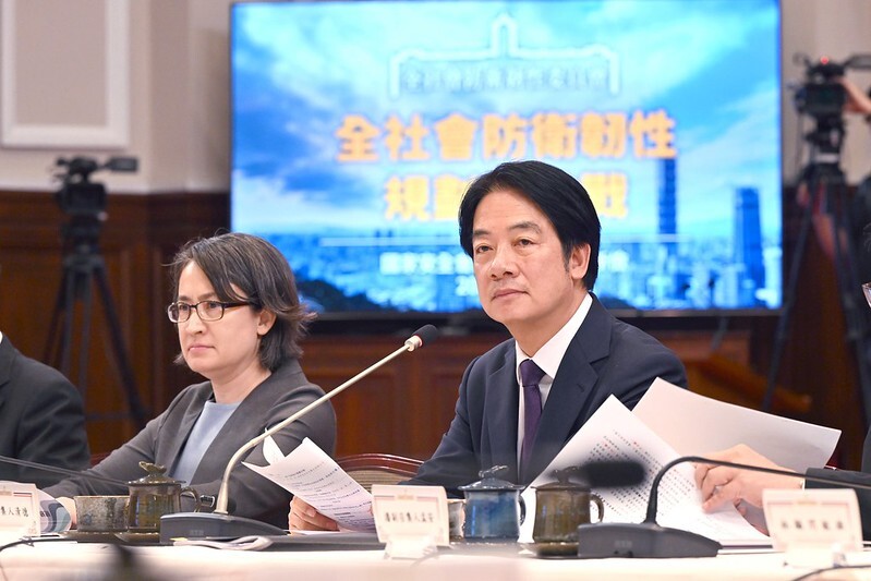 總統：強化整備及應變量能 全方位驗證演練 提升四大韌性
