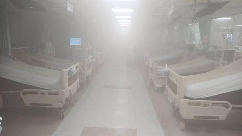 基隆長庚也傳火警 已完成126疏散 無人員傷亡