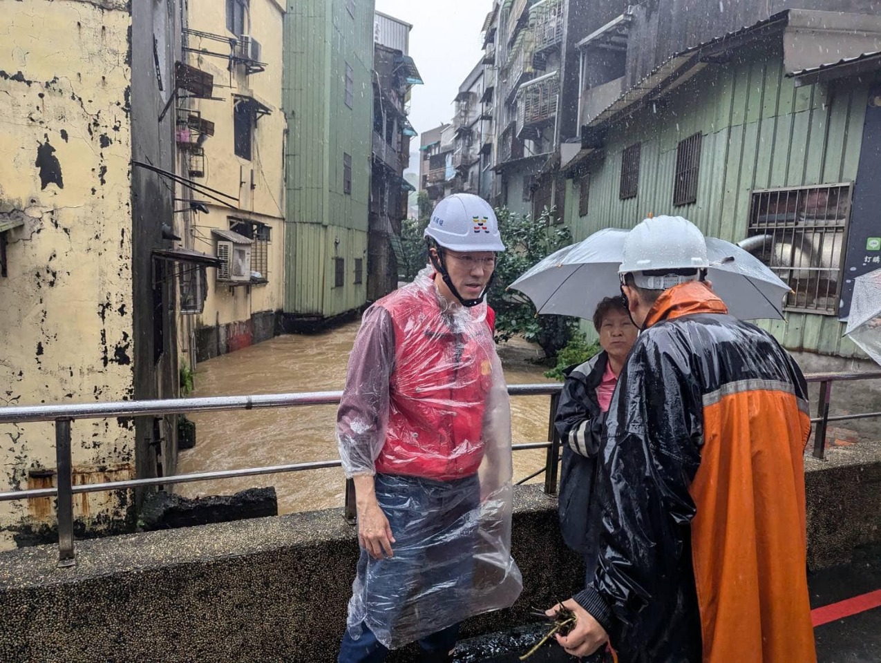 雨炸基隆多處淹水 市長謝國樑：各區災情嚴重