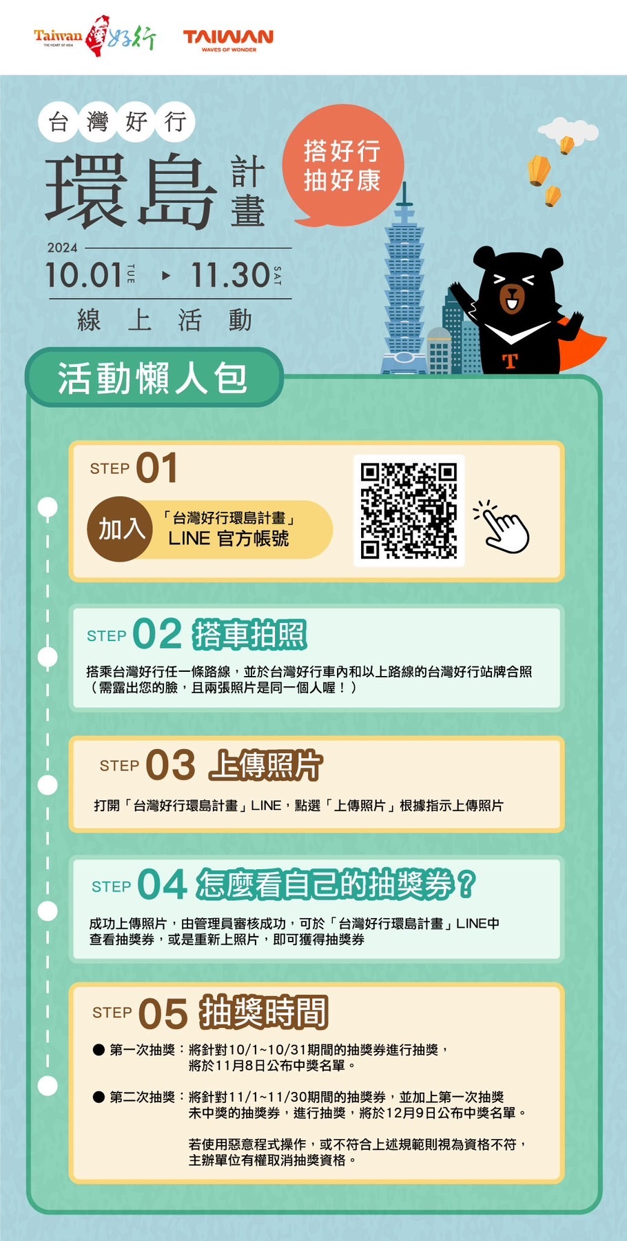 「台灣好行環島計畫」上路 觀光署盼年底重返疫情前榮景