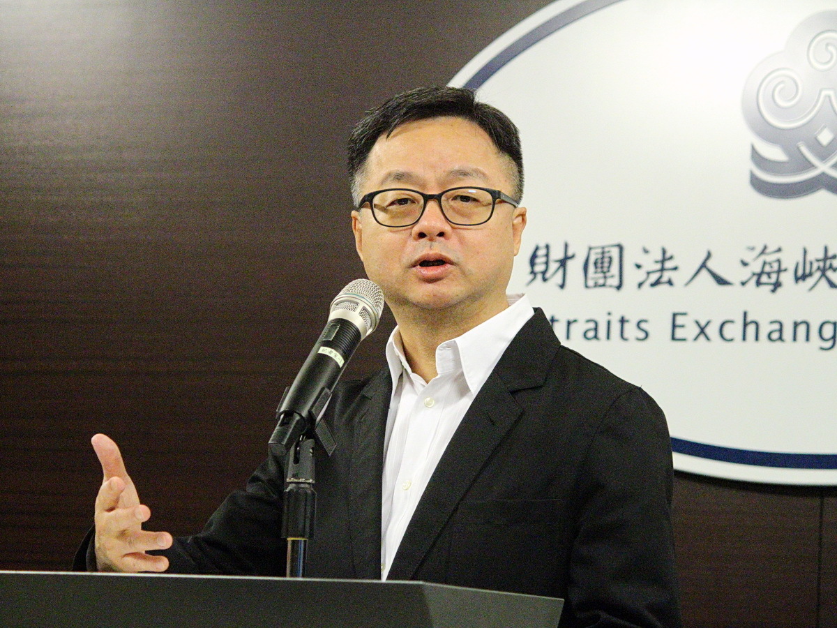 回應國台辦 海基會：兩岸良性互動基礎是正視中華民國存在
