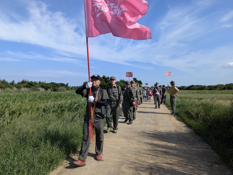 古寧頭戰役75週年  金門行軍體驗紀念歷史