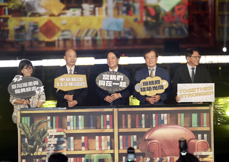 2024國慶光雕展登場 賴總統：政府繼續支持台漫傳承與創新