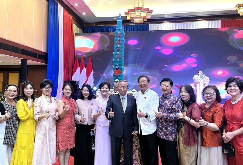 印尼駐處雙十國慶酒會 政府官員及多國使節同慶