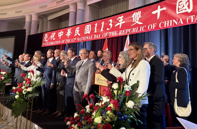 駐加代表處國慶酒會 加拿大政要支持深化台加關係