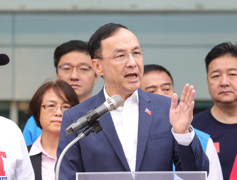 賴總統喊朝野合作 朱立倫盼賴總統跨越意識形態解決問題