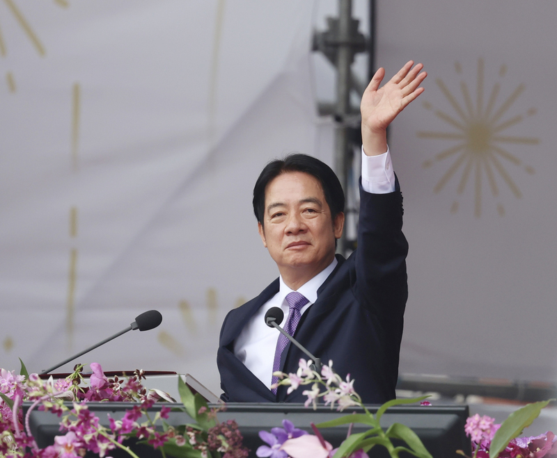 賴總統國慶演說 三顆快速直球K掉北京「一中原則」
