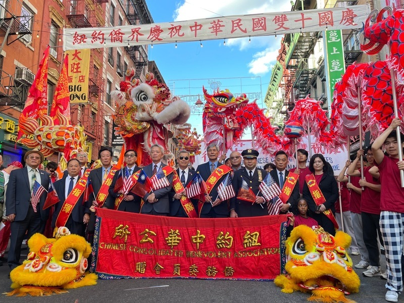 紐約僑社慶雙十 堅定不移支持中華民國