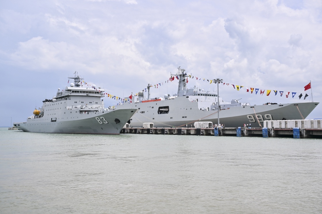 中國軍艦訪檳城 大馬前外長批入侵沙巴海域陰影猶存