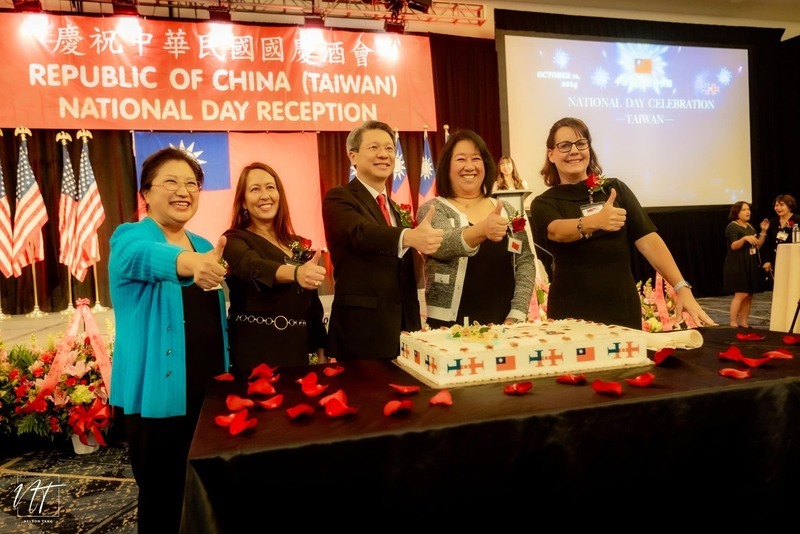 西雅圖駐處賀國慶 美西北地區多州政要堅定挺台