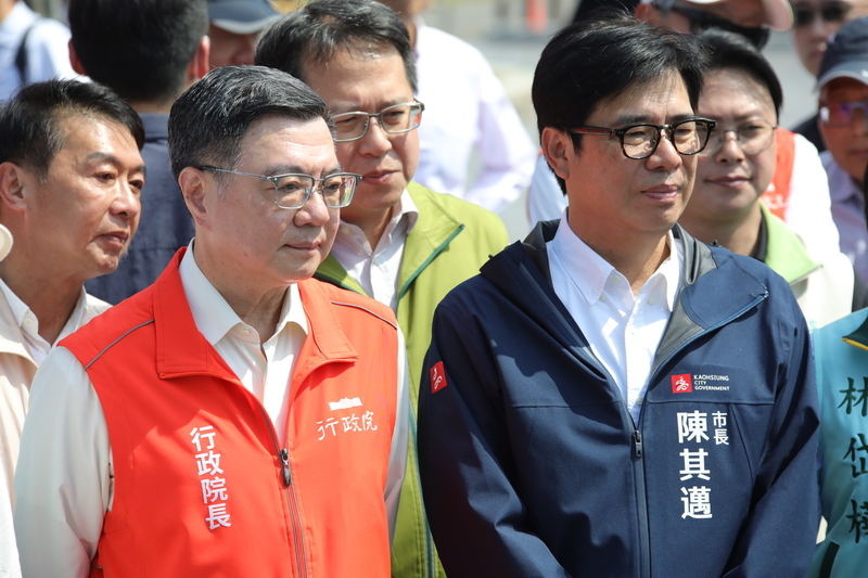 卓榮泰高雄勘災致歉 將調配經費優先助高雄重整市容