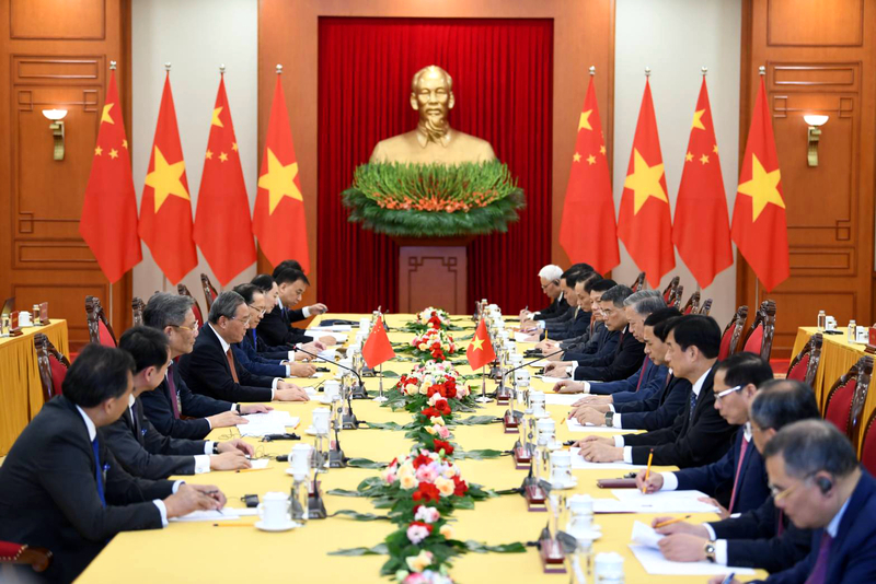 尋求強化關係 中越簽署農業合作與跨境支付等10項協議