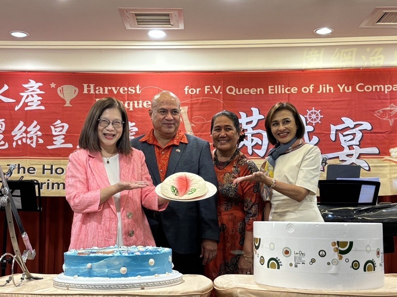 吐瓦魯總理遊高雄 管碧玲感謝在國際為台灣發聲