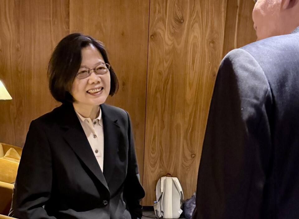 啟程訪歐 蔡英文：傳達台灣人民守護民主自由信念