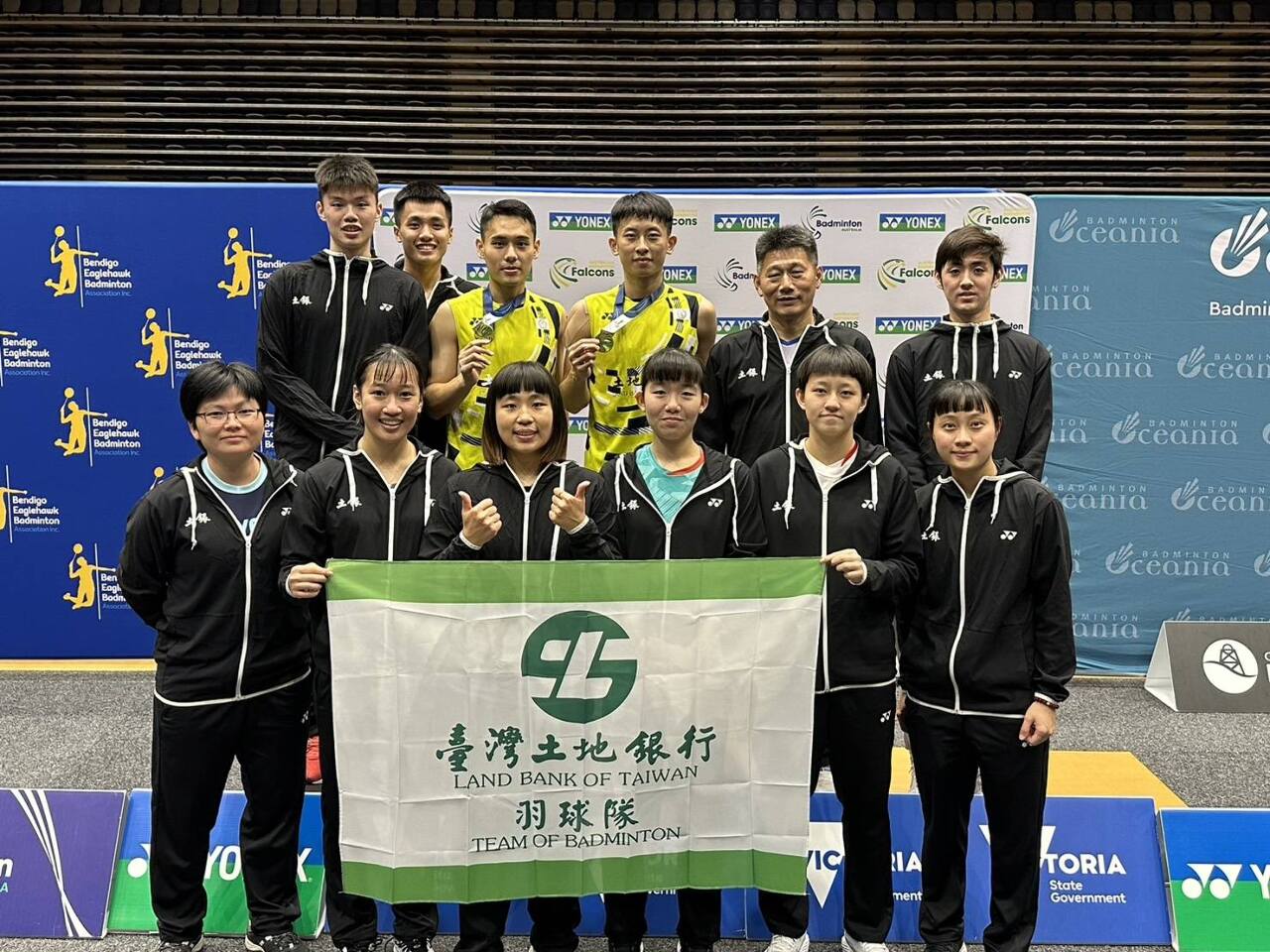 澳洲班迪戈國際羽球挑戰賽 台灣勇奪2金3銀