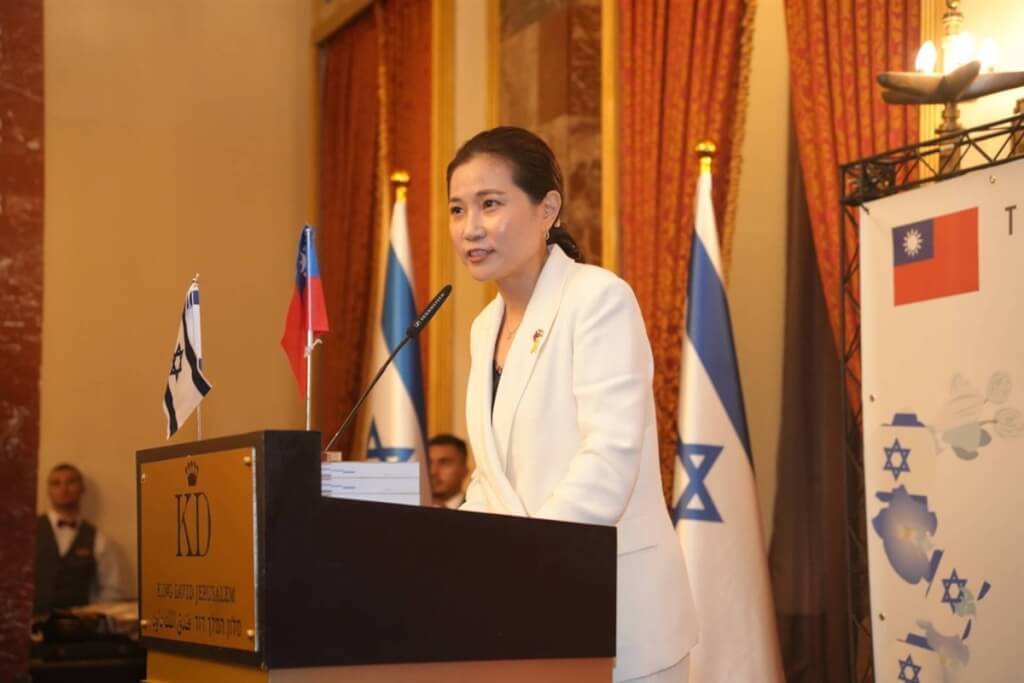 駐以代表李雅萍倡議 台美以3國共建「非紅供應鏈」