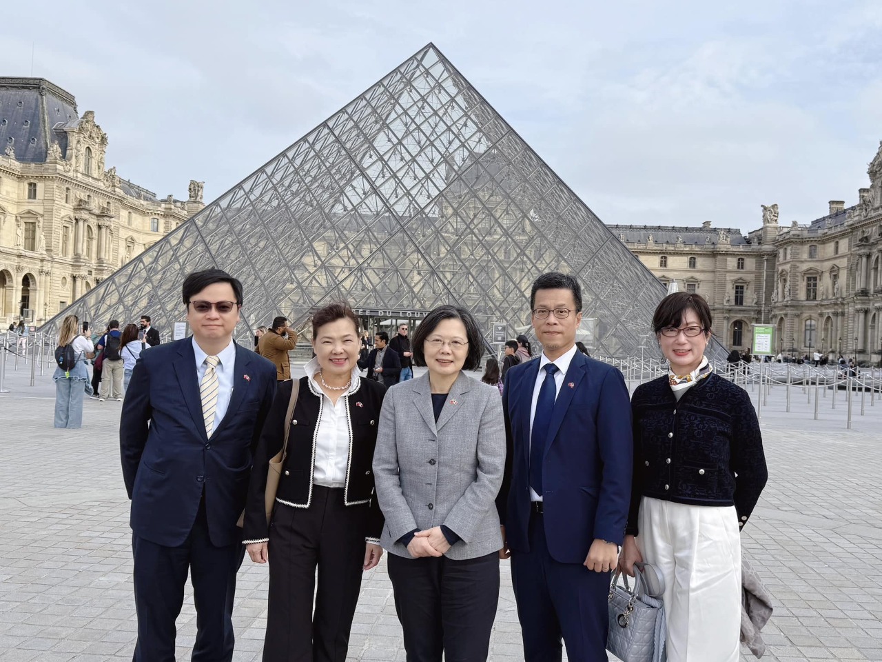 訪歐行 蔡英文抵第二站法國巴黎