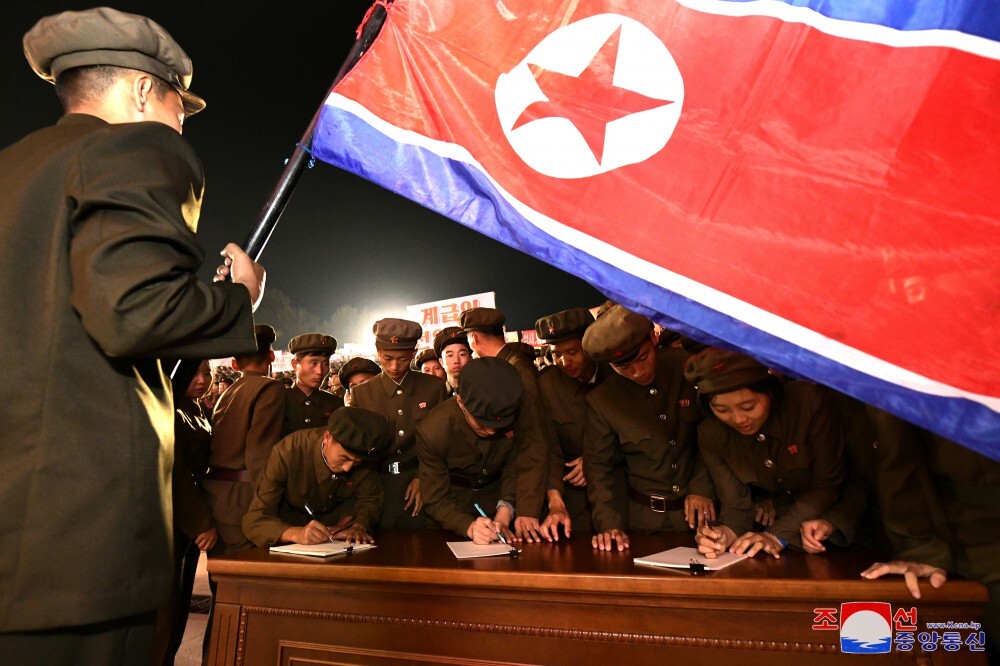 北韓2天內百萬青年參軍 朝鮮半島緊張難降溫(影音)