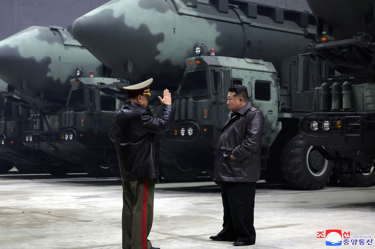 金正恩視察飛彈基地 抨擊美國戰略核能力為威脅