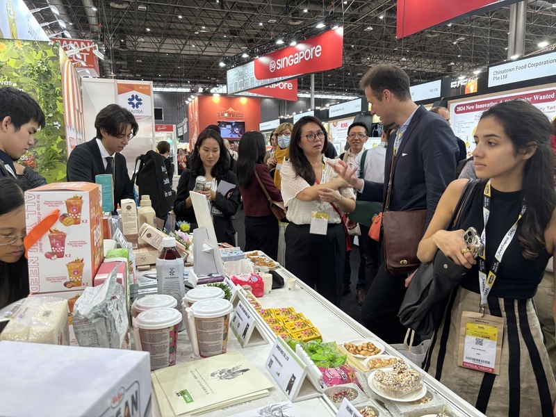 巴黎食品展台灣零食受青睞 歐洲客大讚品質保證