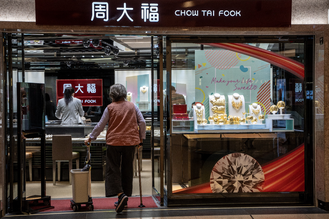 金價飆漲銀樓慘 周大福中國3個月收掉145家店