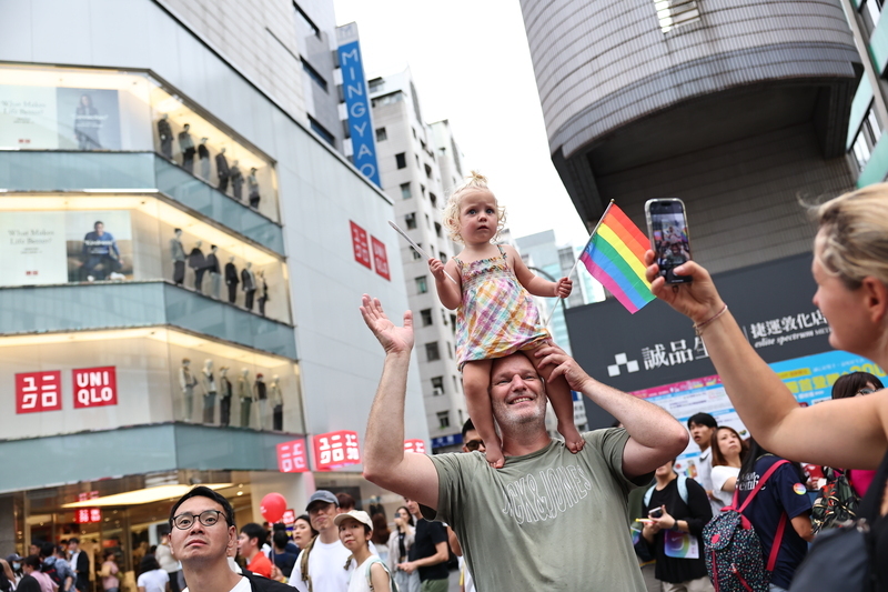 台灣同志遊行 多國駐台機構上街一同參與