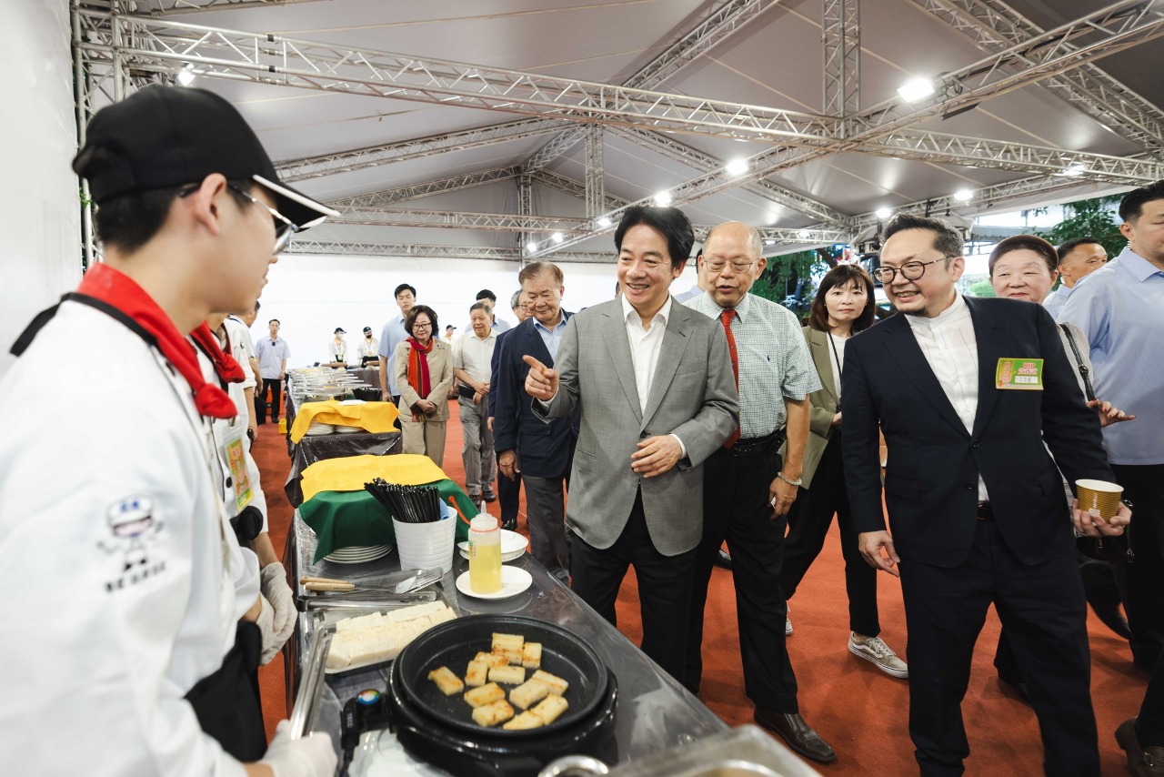 台灣WAY藝文茶會 賴總統：文化是台灣靈魂