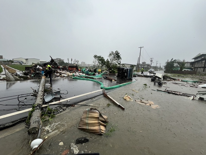 颱風地震釀災損 台鐵花蓮吉安志學間暫封鎖