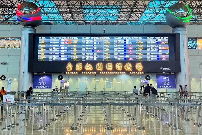 颱風康芮來襲  桃機截至上午9時30分已取消241航班