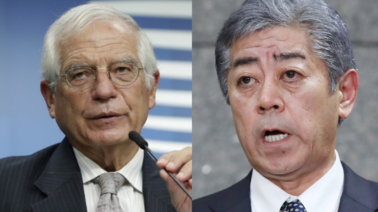 日歐外長會面 將宣布新雙邊安全夥伴關係