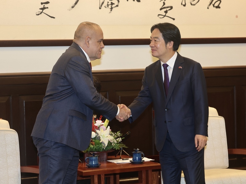 接見巴拉圭參議長 賴總統：盼巴拉圭繼續挺台共同對抗威權