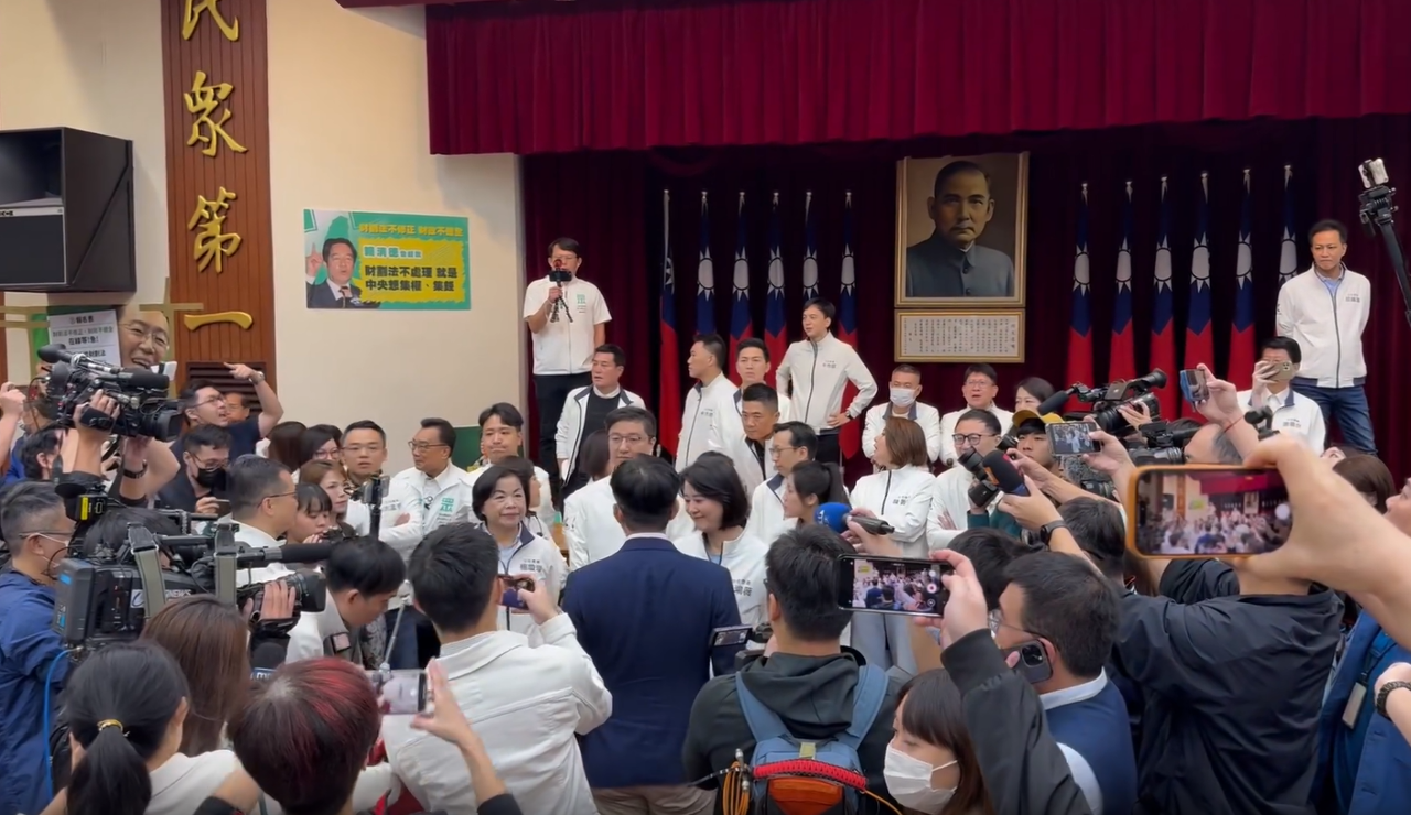 財劃法初審國民黨一級甲動 開會後3分鐘直接送出委員會