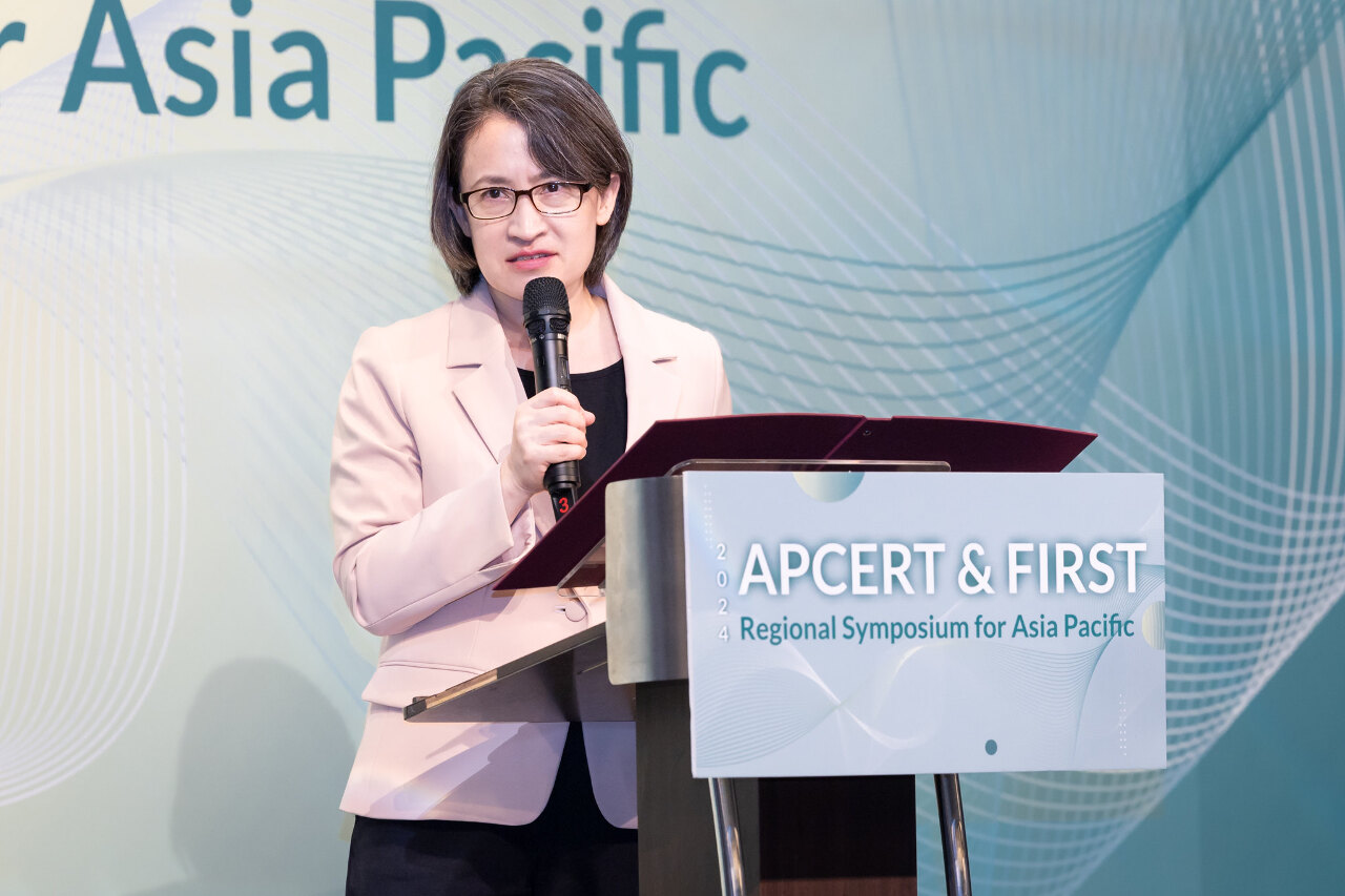 出席APCERT年會 蕭美琴：資安挑戰非單一國家能解決 需全球合作