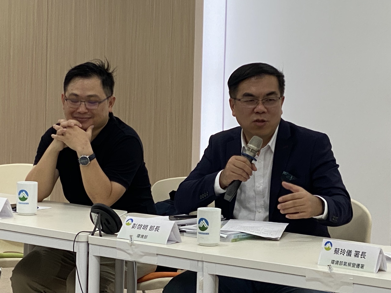 環境部首場「COP29 專家對話」 彭啓明：相信川普總統是很有智慧的人