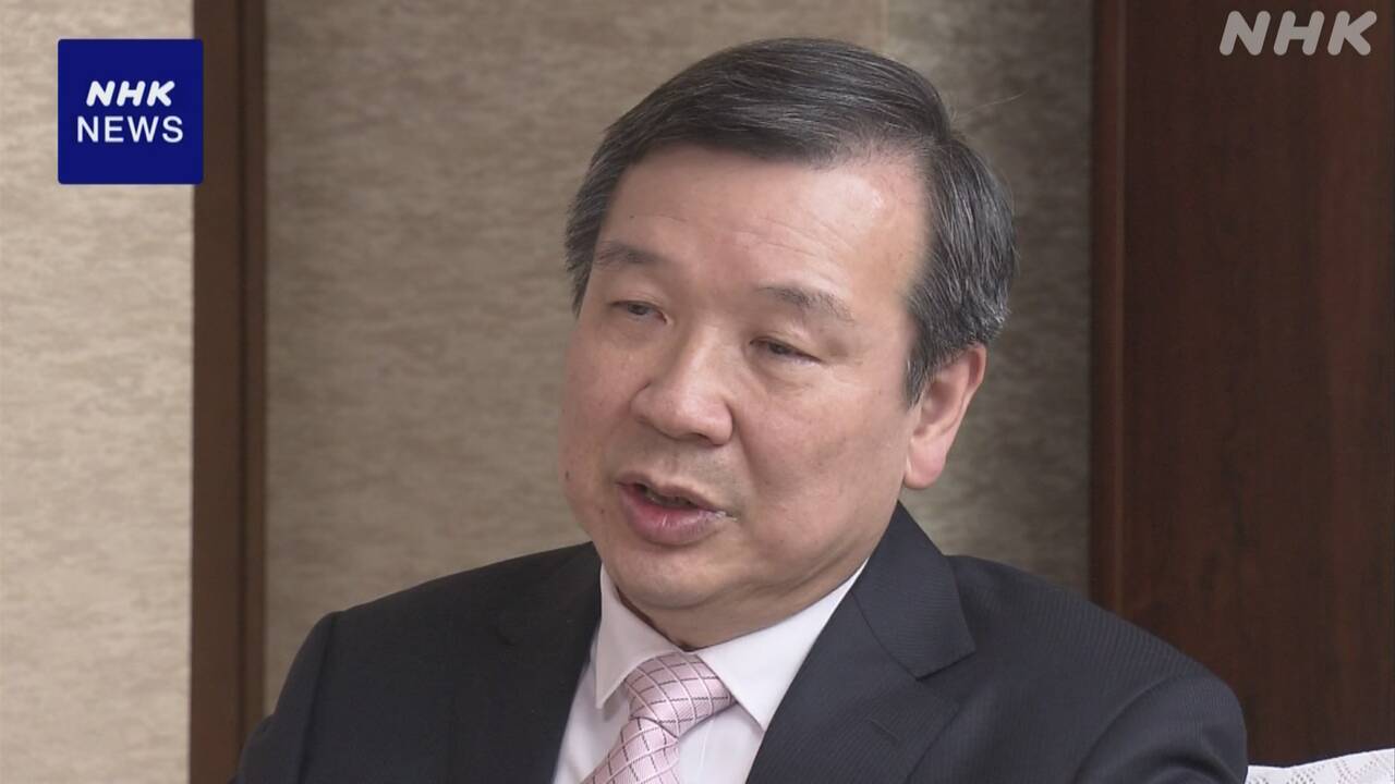 駐日代表李逸洋接受NHK專訪 盼台日強化經濟安保合作
