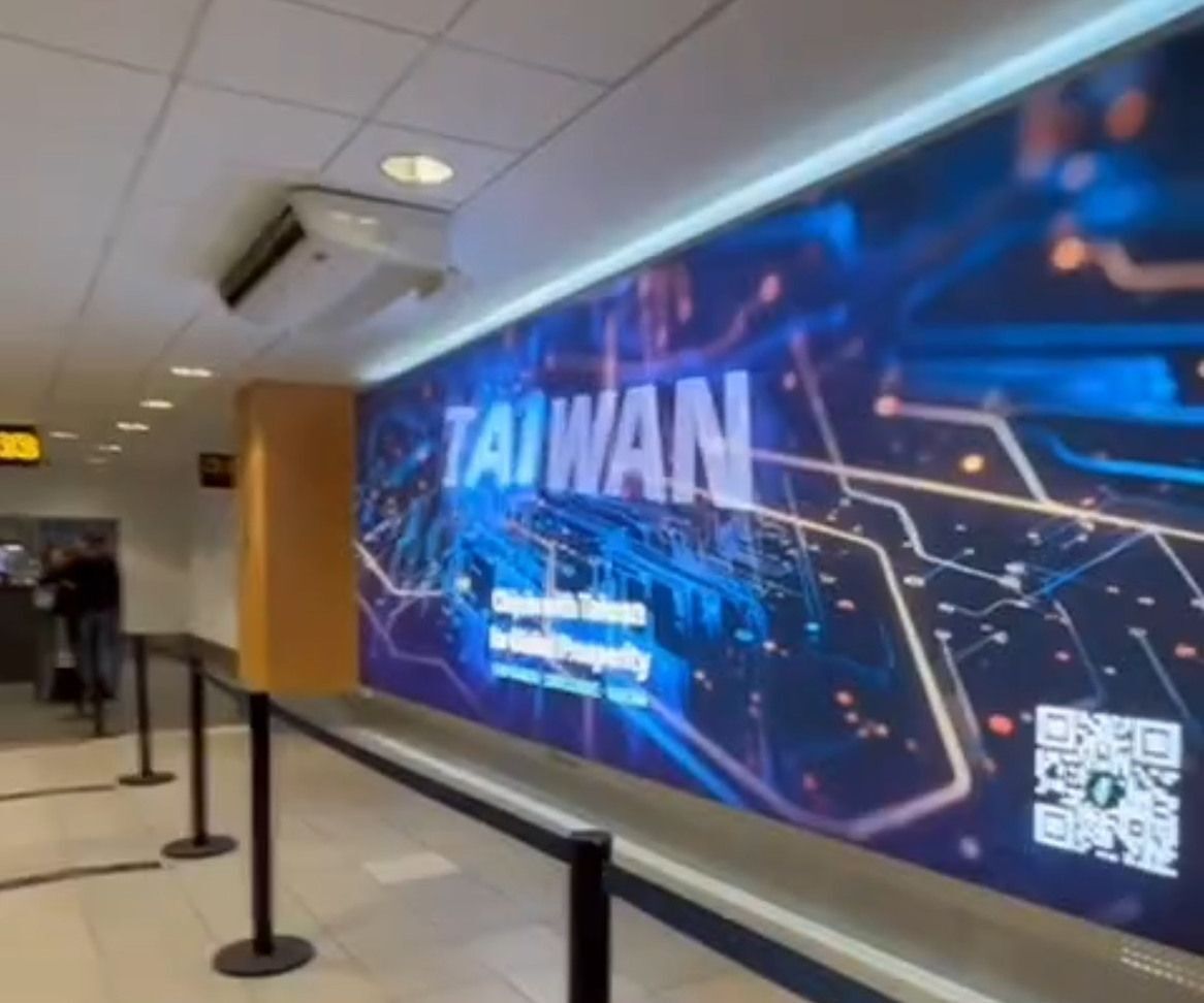 中國打壓又一樁！ 台灣在利馬機場刊登廣告遭撤