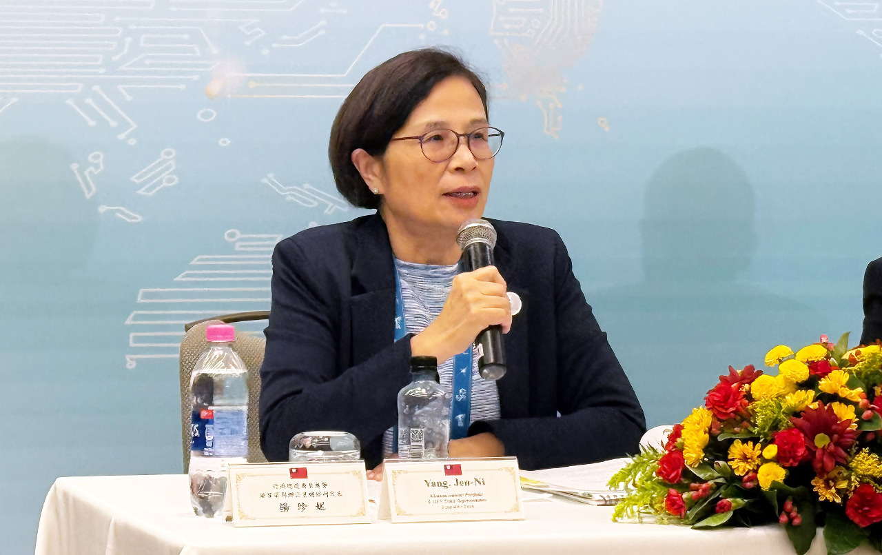 APEC場域互動 楊珍妮：強調台灣入CPTPP能擴大區域GDP