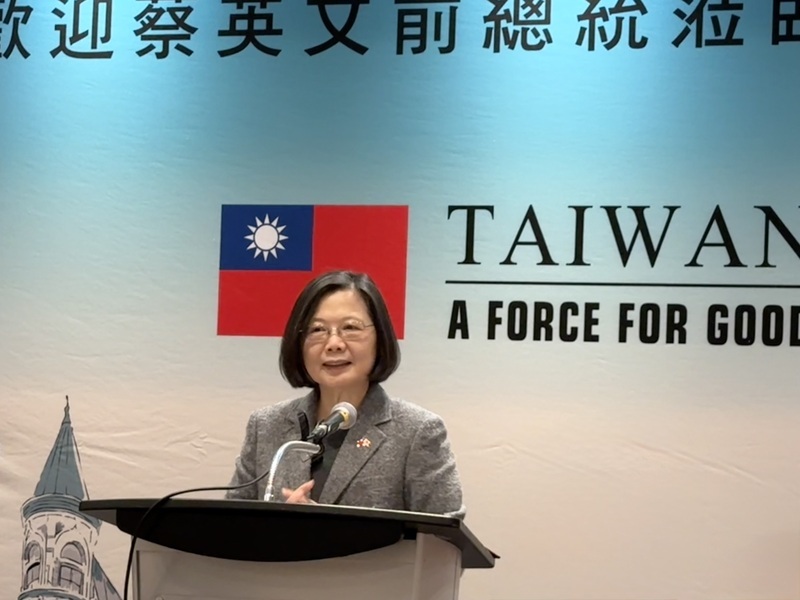 泰晤士報專訪 蔡英文：川普首任台美溝通強健頻繁明確